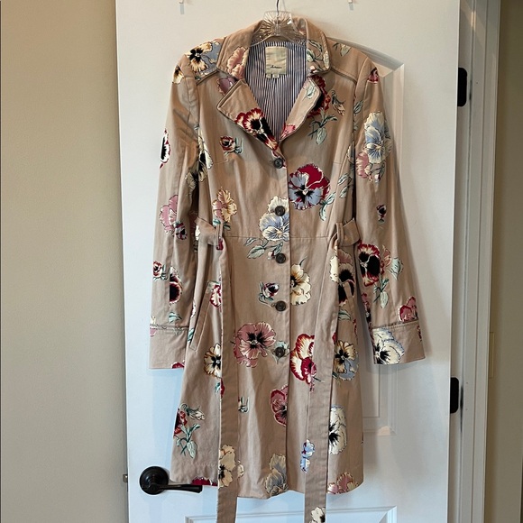 Anthropologie Elevenses Trench - Picture 2 of 7